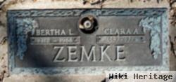 Clara A Zemke