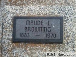 Maude L Browning