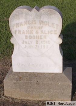 Francis Violet Booher