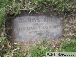 Oscar Monroe Hayworth, Iii