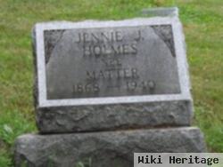 Jennie J. Matter Holmes