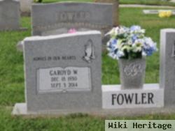 Garoyd William "bud" Fowler