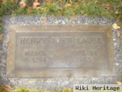 Henry John Laube