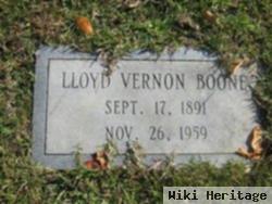 Lloyd Vernon Boone