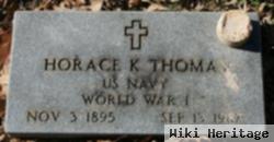 Horace K Thomas