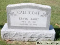 Ervin "jake" Callicoat