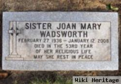 Sr Joan Mary Wadsworth