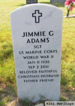 Jimmie G Adams