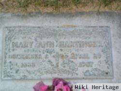 Mrs Mary Ann Mack Hartinger