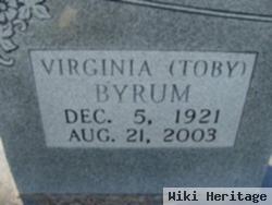 Virginia "toby" Turner Byrum