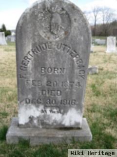 Florence Gertrude Brown Utterback