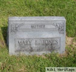 Mary Elizabeth "lizzie" Thacker Jones