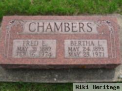 Bertha L Chambers