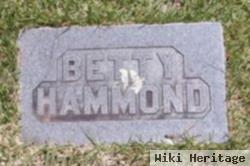 Betty Hammond