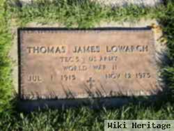 Thomas James Lowarch