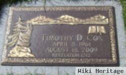 Timothy D Cox