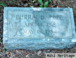 Donald Burris Pope