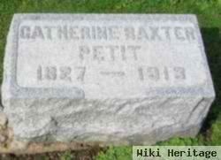 Catherine Baxter Petit