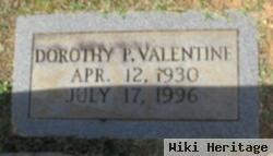 Dorothy P. Valentine