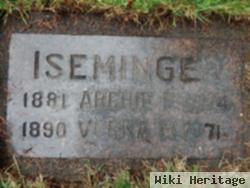 Archibald Perry "archie" Iseminger