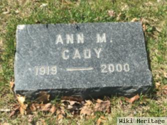 Ann Maude Goodrich Cady