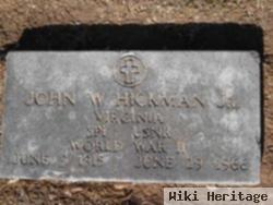 John William Hickman, Jr