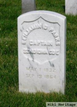 Capt Benjamin Dudley Parks