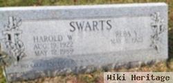 Harold Walter Swarts