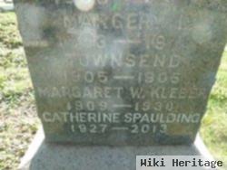 Catherine Louisa "kitty" Kleber Spaulding