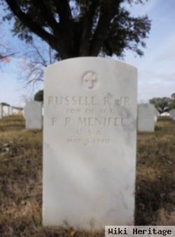 Russell R Menifee, Jr