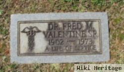 Fred Marcus Valentine, Sr