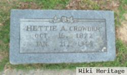 Hettie A. Ward Crowder