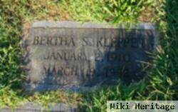 Bertha S. Klepper