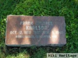 Frank Gustave Karlson