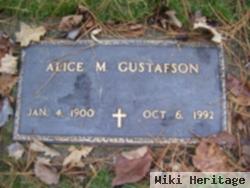 Alice M Gustafson