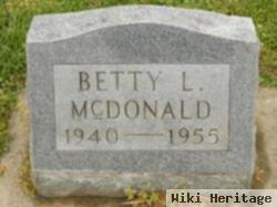 Betty L. Mcdonald