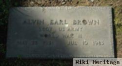 Sgt Alvin Earl Brown