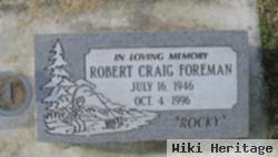 Robert Craig "rocky" Foreman