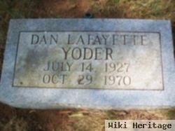 Dan Lafayette Yoder, Sr