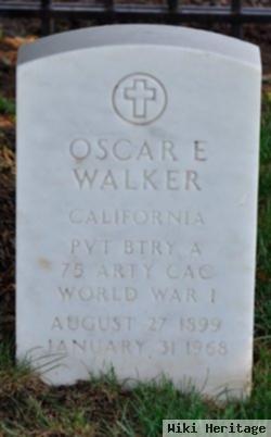 Oscar E Walker