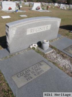 Colan Cager Register