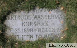 Gertrude Wasserman Korshak