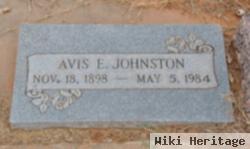 Avis E. Johnston