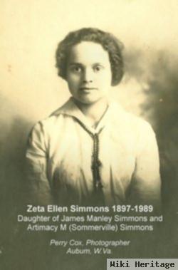 Zeta Ellen Simmons Simmons