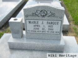 Mable J. Farque