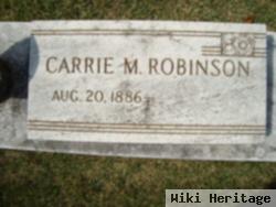 Carrie M Robinson