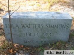 Lulu Elizabeth Watters Simmons