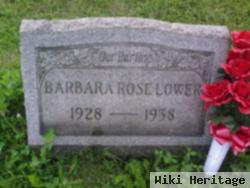 Barbara Rose Lower