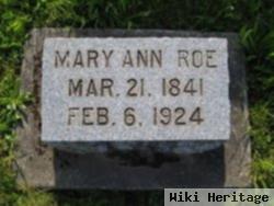 Mary Ann Ostrander Roe