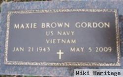 Maxie Brown Gordon